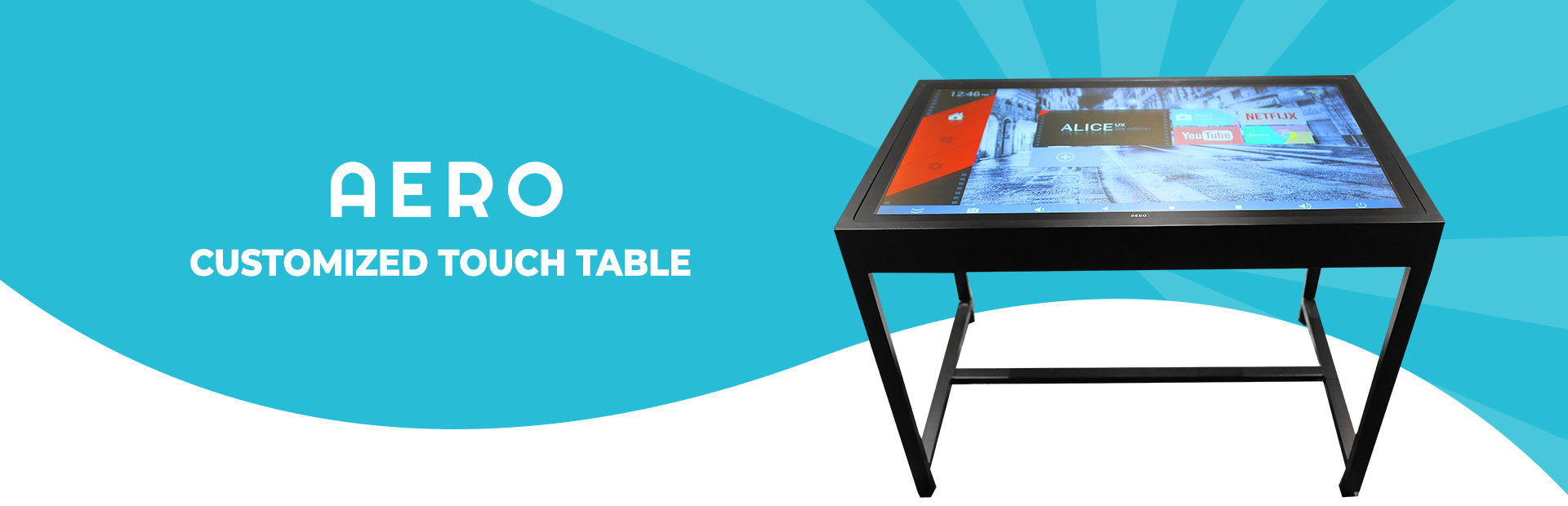 Touch -screen-table