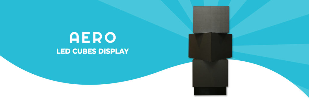 LED Cubes - Aero Display Solutions