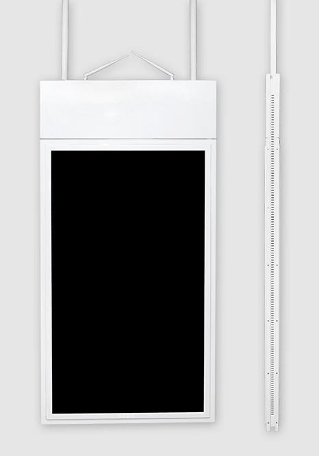 dual-side-display-hanging