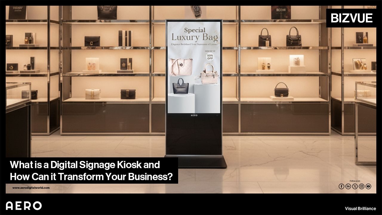 What Is Digital Signage Kiosk and How It Transform Business
