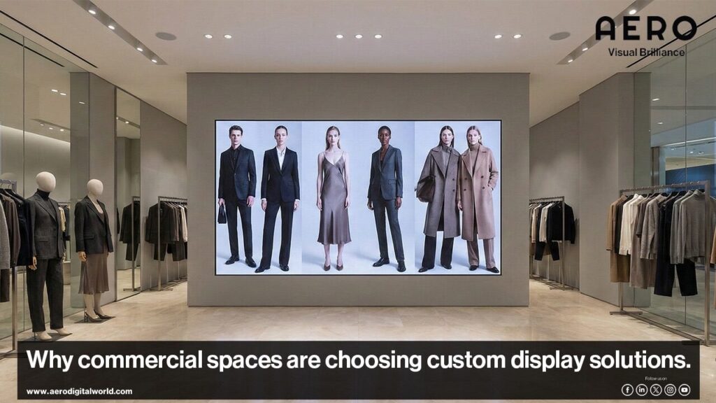 Why Commercial Spaces Are Choosing Custom Display Solutions