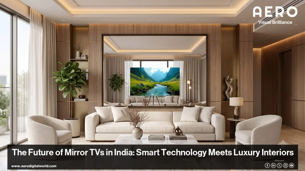 Mirror TV in India for luxury interiors