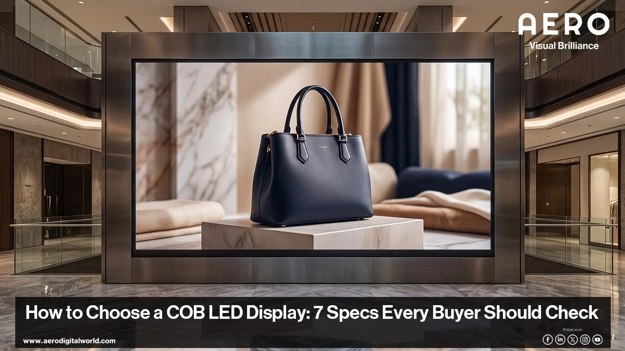 How to Choose a COB LED Display